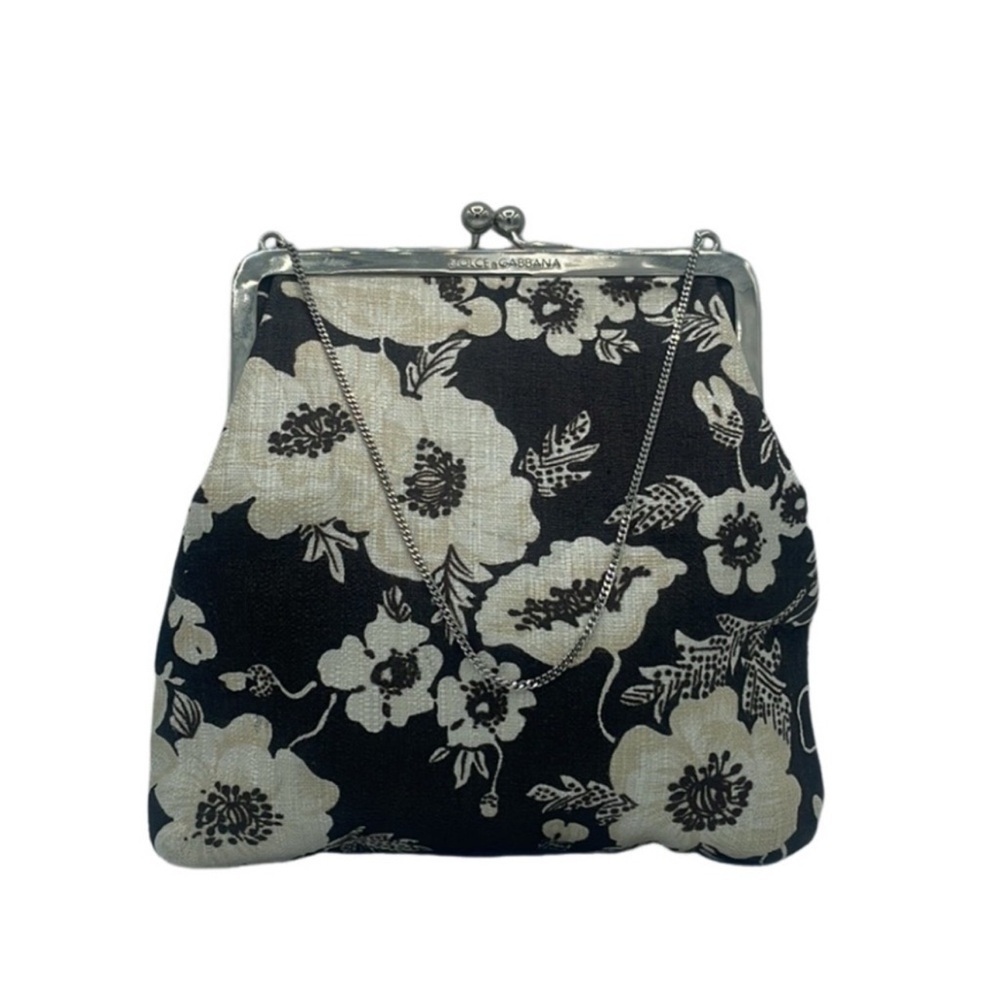Dolce & Gabbana Black Floral Women's Bag